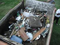 Road-side debris
