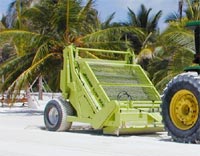 Пляжеуборочная машина, Barber Surf Rake пляжеуборщик