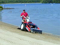 Sand Man пляжеуборщик на ручном управлении