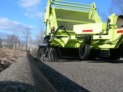 road rake вращающаяся щётка